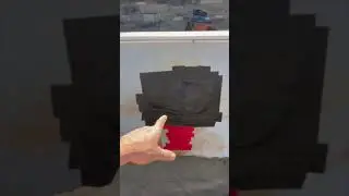 Above ground pool rust hole fix #shortsvideo #diy #abovegroundpools #pool #pooldesign