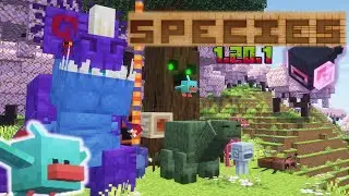 Especies Prehistoricas y donde encontrarlas - Species 1.20.1 - Mod Review