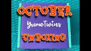 YumeTwins October 2017 Unboxing