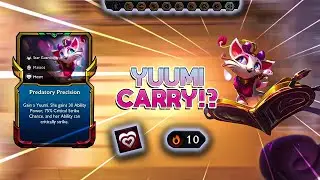 YUUMI CAN HARD CARRY A GAME |  FULL CRIT AP BUILD | TFT SET 8 | #1 PLACE GAMEPLAY | ParEz0