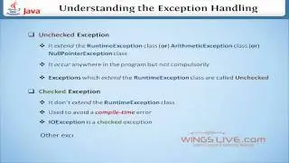 Exception Handling in Java, Java Exception Handling Examples - wingslive