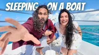 SLEEPING on a boat