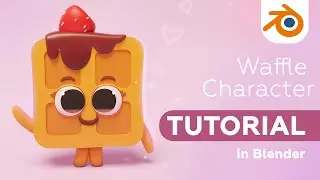 How to make a character in Blender - 3D modeling process | Tutorial by Denis Wipart