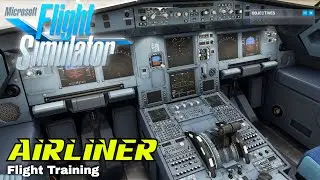 Microsoft Flight Simulator Flight Training Airliner Training Walkthrough Gameplay