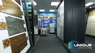 Tiles display stand for Tiles showroom- Unique display stand - Morbi - Gujarat - +91 9913998313