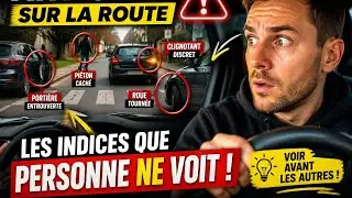 ANTICIPATE on the road: THE CLUES THAT NO ONE SEES!