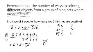8.1 8.2 Combinations and Permutations