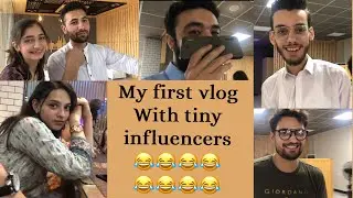 My first vlog with tiny influencers 😂🫡