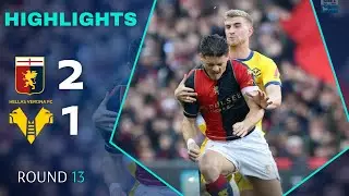 Genoa - Hellas Verona | 2-1 | Highlights | Serie A 2024-25 | genoa verona