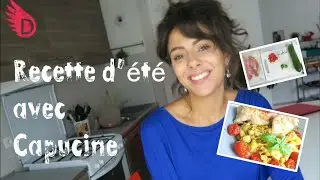 TAGLIATELLES de COURGETTE & filets de POULET au FROMAGE FRAIS
