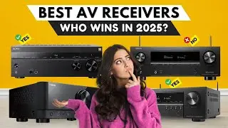 Top 5 BEST AV Receivers in 2025 🔊 Ultimate Picks for Immersive Home Theater Sound!