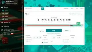 4.3 BTC to 5.019 BTC | Epic Win on OneHash (Bitcoin Betting Platform ) |Slix Trading | Tech House