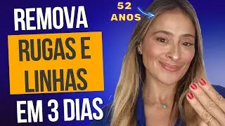 Faça esta Sequência por 3 dias e veja suas RUGAS e LINHAS de EXPRESSÃO irem embora!