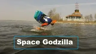 Space Godzilla  - Flatwater kayak freestyle