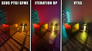 3 Java RTX Shaders Compared 😳 | SEUS PTGI GFME + Iteration RP + VTXS