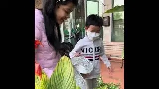 ทำบุญตักบาตรเช้า / พี่น้ำชาหุงข้าวเป็นแล้ว