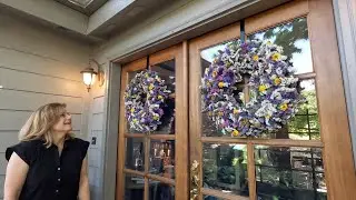 Making Statice Wreaths with My Mom! 🌸✂️🥰 // Garden Answer