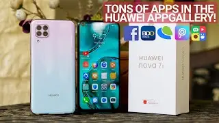 Exploring the Huawei AppGallery with the Nova 7i and we're surprised!