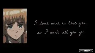 Coping Companions | ASMR | Armin Arlert x Listener