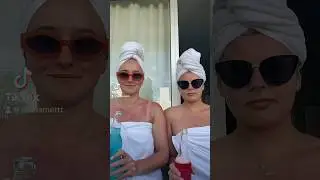 If you were wondering what girls do whilst getting ready on holiday ✌🏼 #mammamia #holiday #tiktok