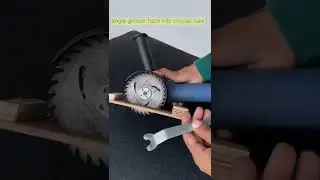 Awesome idea with Angel Grinder 😱
