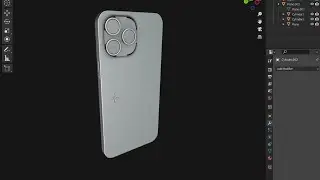 iphone 14 pro max 3d modeling in blender