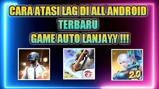 CARA ATASI LAG DI HP OPPO , REALME , XIAOMI & CARA ATASI LAG DI ALL ANDROID / CARA ATASI LAG ML