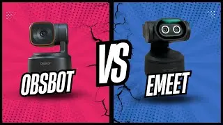 Obsbot Tiny 2 Lite VS Emeet Pixy - Webcam Comparison!