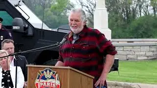 Flag and Ed Carlson
