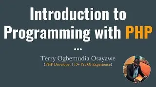 Introduction to Programming with PHP 4 of 61 (PHP Script Tag)