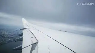 LUFTHANSA  A340-600 BEAUTIFUL TAKEOFF TOKYO HANEDA ✈