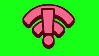 Футаж значка Wi-fi