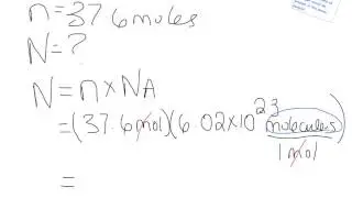 How to Calculate: Moles to Molecules to Atoms