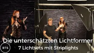 Striplights die unterschätzten Lichtformer, vielseitige Lichtformer für die Porträtfotografie
