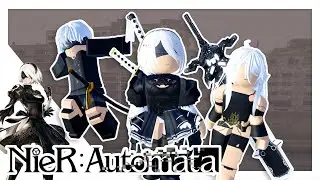 Roblox 2023 Nier Automata Outfits: 2B, 9S, A2