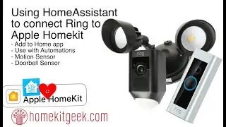HOW-TO use Home Assistant to connect Ring doorbell to Apple Homekit