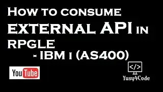 How to consume external API using HTTP_GET in IBM i