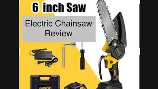 Electric CHAINSAW (Rechargeable) REVIEW