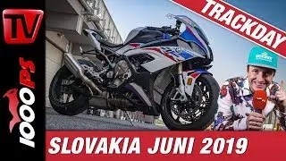 BMW S 1000 RR 2019 Feuertaufe - 1000PS Trackdays Slovakiaring Juni