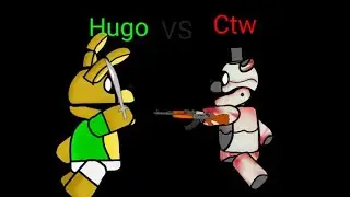 [FNAF/Dc2]Funtime Owi vs Hugo