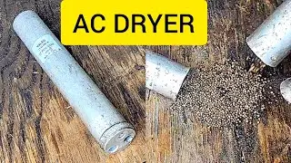 What's inside of a car Ac dryer