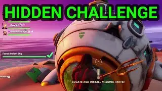 Fortnite Hidden Challenge Chapter 2 Season 3 | Repair And Launch Sionas Spaceship