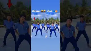 Which one best blooper or real comment me friends 💙😍