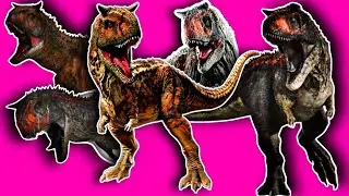 CARNOTAURUS TORO JURASSIC WORLD CAMP CRETACEOUS [Song: LHUGUELY]