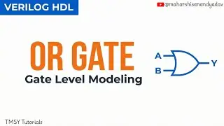 or gate verilog code | or gate | verilog code | verilog hdl | vlsi | xilinx | gate level modelling