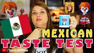 MEXICAN FOOD CANDY TASTE TEST #7 | MEXICO | VIVIAN REACTS