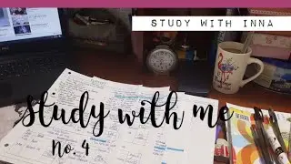 Study With Me | Cramming for my Accounting P2 Exams -Study With Inna