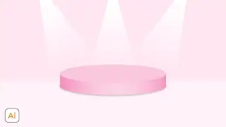 How to Make Podium Design - Adobe Illustrator Tutorials
