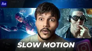 Twixtor Slow Motion Tutorial | Best Settings | After Effects (Hindi)