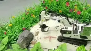 RC Экскаватор  канальный Радиоуправляемый Трактор 🚜🎮